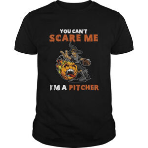 You Cant Scare Me Im A Pitcher Shirt